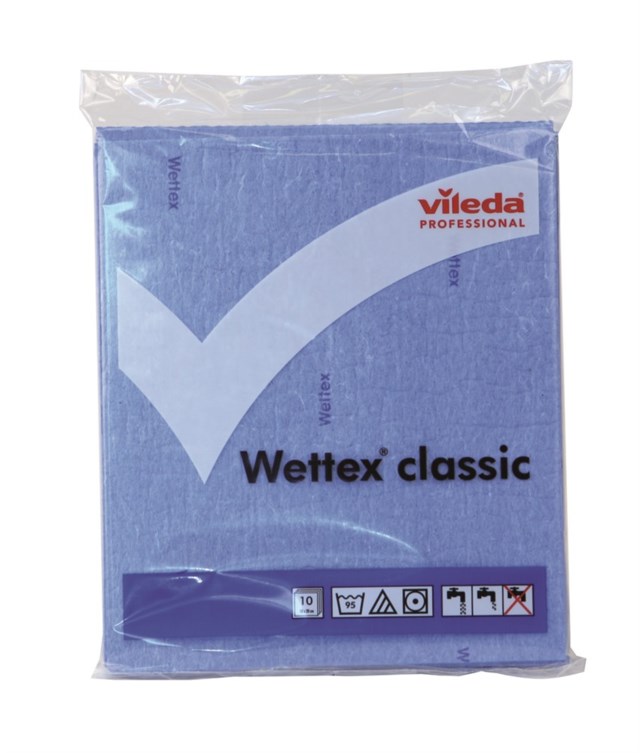 Diskduk Wettex Classic blå 10st/fp - 180x200mm - 1