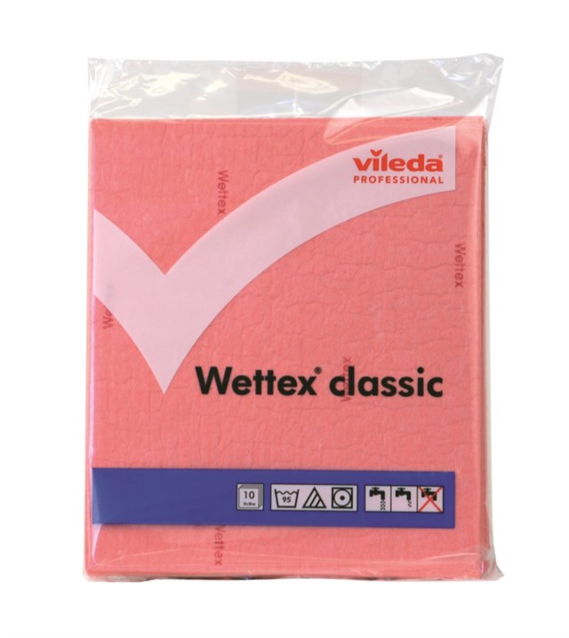 Diskduk Wettex Classic röd 10st/fp - 180x200mm - 1