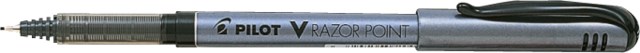 Fiberpenna Pilot V Razor Point svart 0,4 mm - 0,4mm - 1