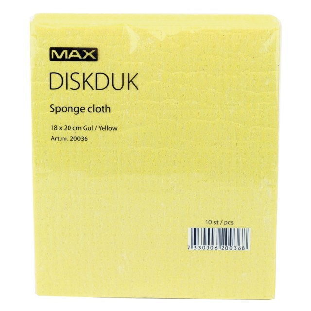 Diskduk Max gul 10/fp - 180x200mm - 1