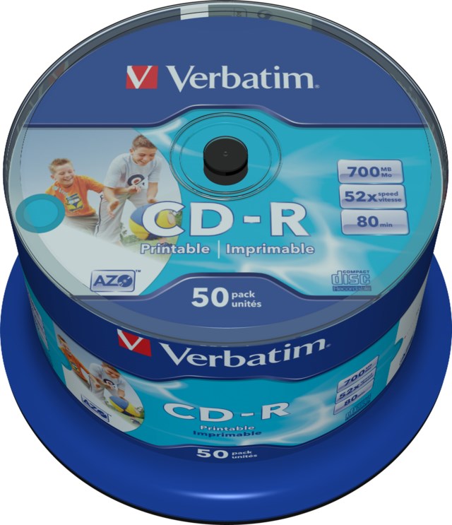 CD-skivor Verbatim CD-R 50/fp - 1