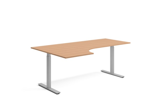 Ergofunk Smart 2000x1200V mm silver/bok - 2000x1200Vmm - 1