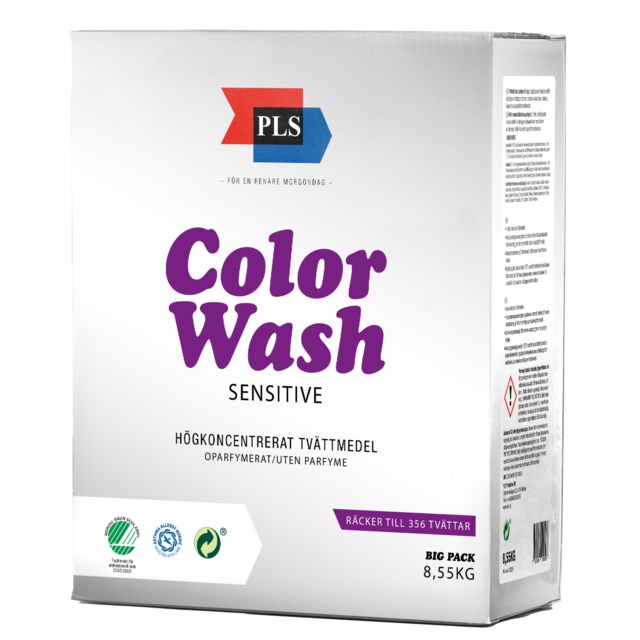Tvättmedel PLS Colorwash Sensitive 8,55 kg - 8,55kg - 1