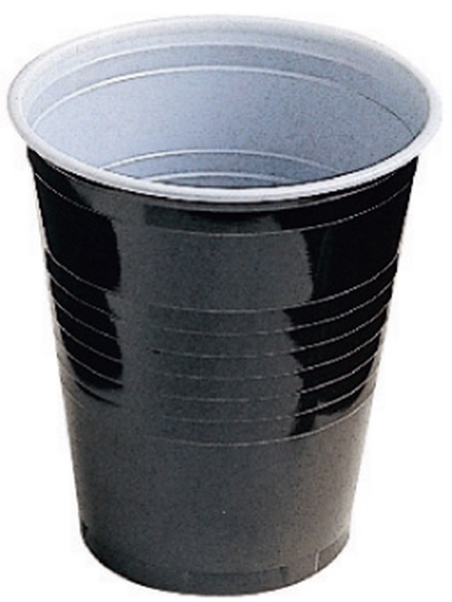 Bägare plast 21cl brun/vit 80/Fp - 21cl - 1