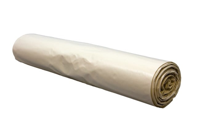 Sopsäckar LD 60L 0,045mm vit 25/rl - 60L - 1