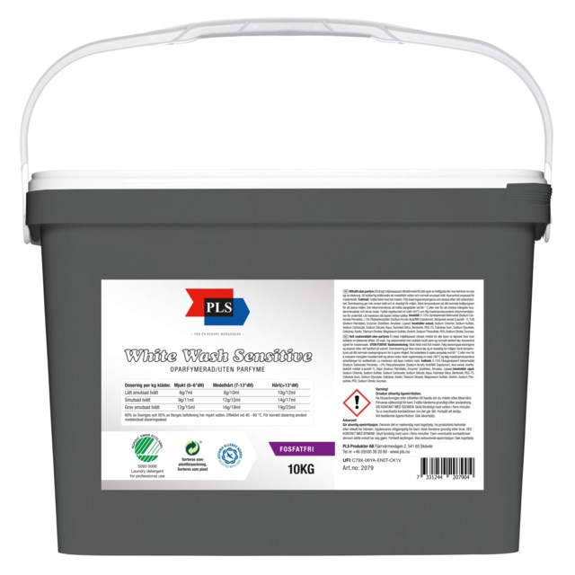 Tvättmedel PLS allergi vit 10 kg - 10kg - 1