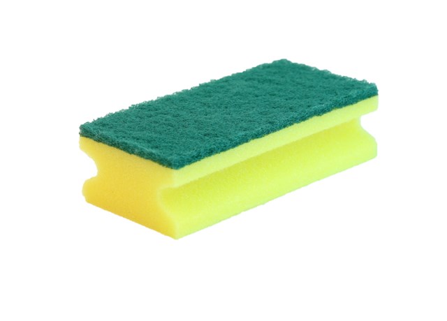 Skursvamp Gul/Grön 140X70 - 140x70mm - 1