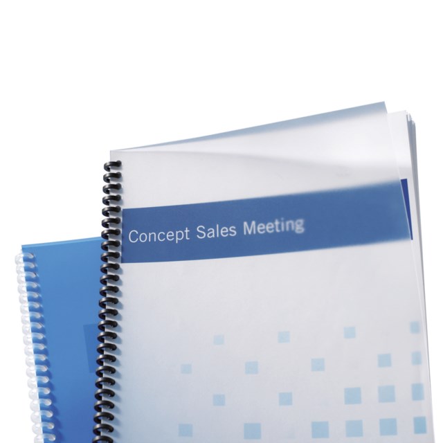 Omslag Polyclearview 300mic frostad 100st/fp - 300mic - 1