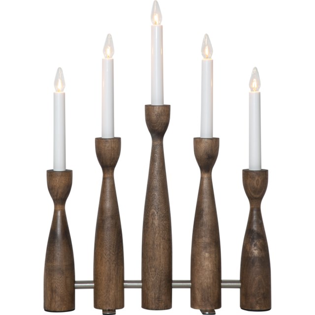 Ljusstake Midja 2.0 Brun 35 cm - 1
