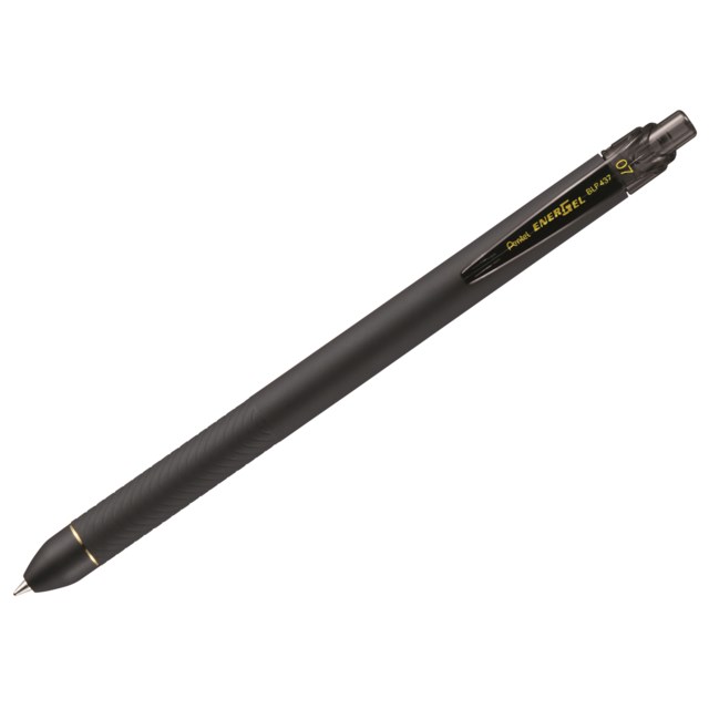 Gelpenna Pentel EnerGel S BLP437 svart - 1