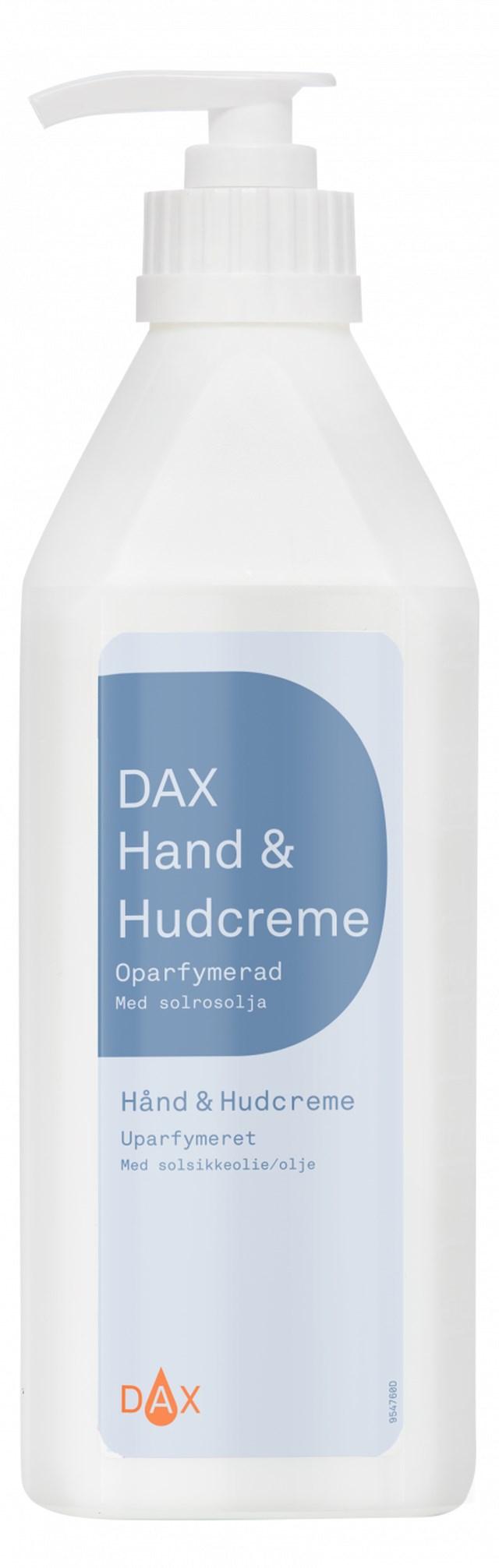 Hand & hudcreme Dax oparf. 600 ml - 600ml - 1