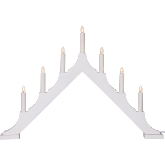 Ljusstake Alma Vit 58,5 cm - 1