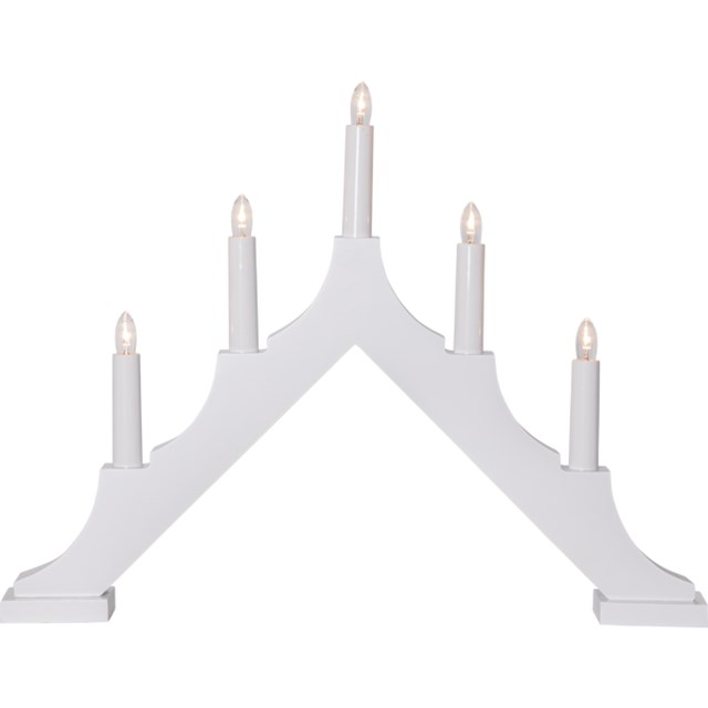 Ljusstake Alma Vit 44 cm - 1