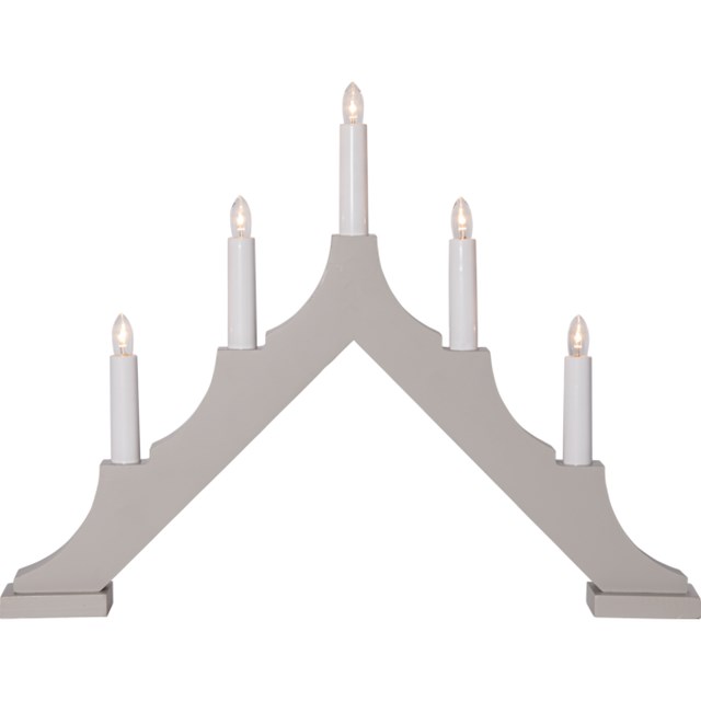Ljusstake Alma Beige 44 cm - 1
