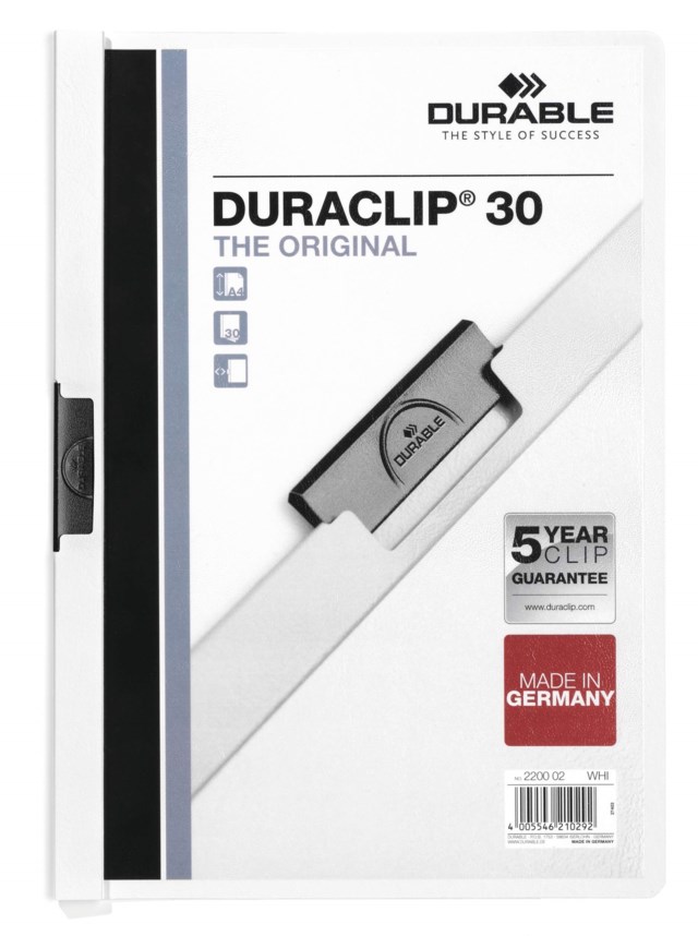 Klämmapp DURACLIP® 30 konsumentfrp - 1