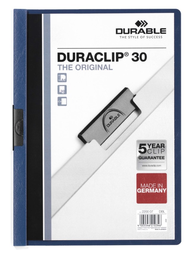 Klämmapp DURACLIP® 30 konsumentfrp 5st - 1