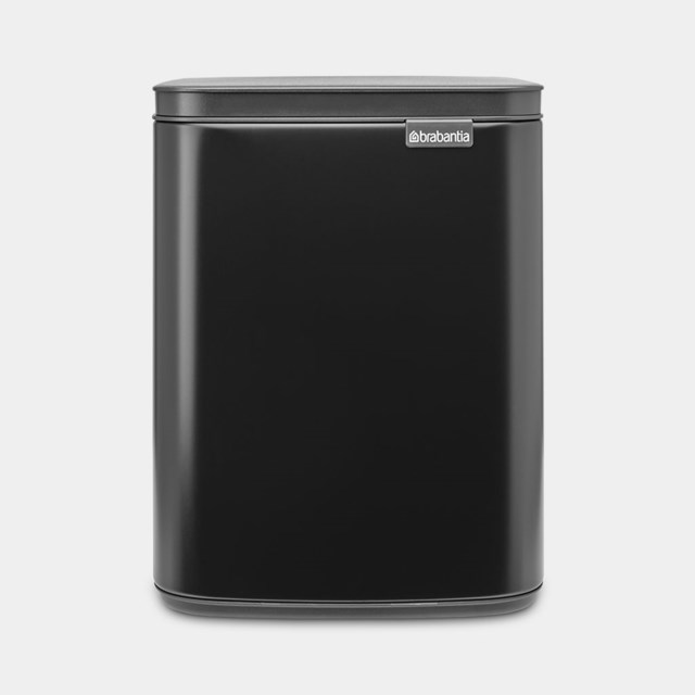 Papperskorg Brabantia BO 7L matt svart - 7L - 1