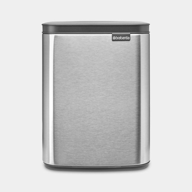 Papperskorg Brabantia BO 7L matt stål - 7L - 1