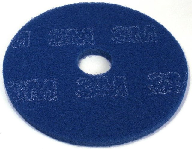 Golvvårdsrondell 3M 15" 380mm blå - 15" - 1