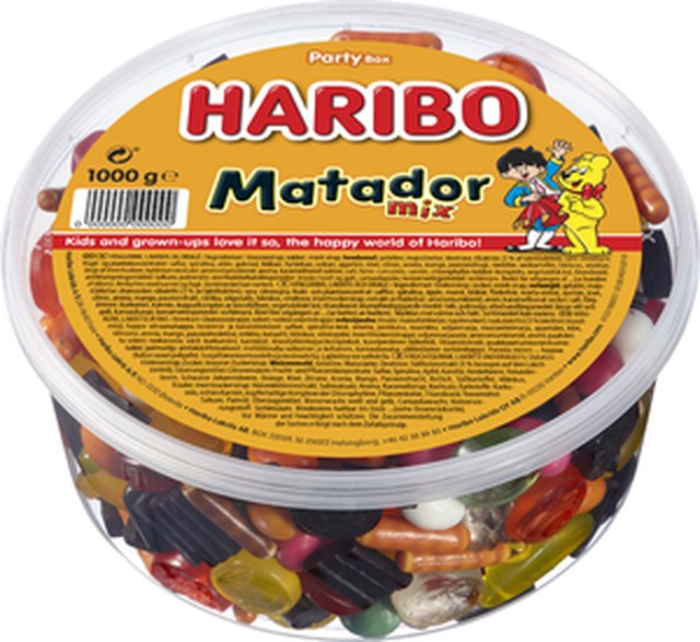 Godis Matadormix burk 1kg - 1kg - 1