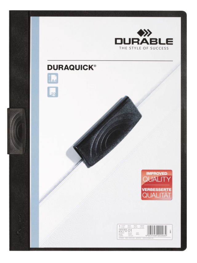 Klämmapp DURAQUICK® 20 A4 - 1