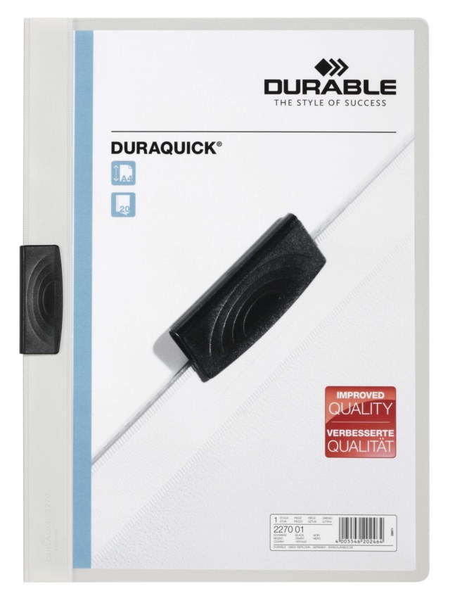 Klämmapp DURAQUICK® 20 A4 - 1
