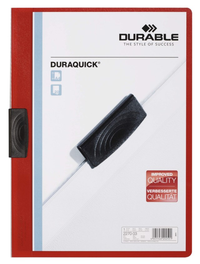 Klämmapp DURAQUICK® 20 A4 - 1