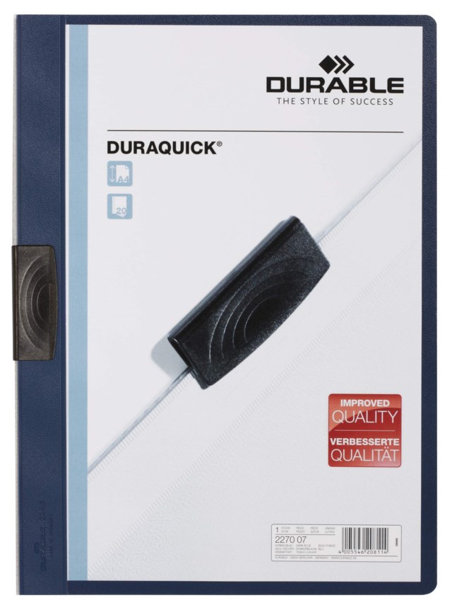 Klämmapp DURAQUICK® 20 A4 - 1