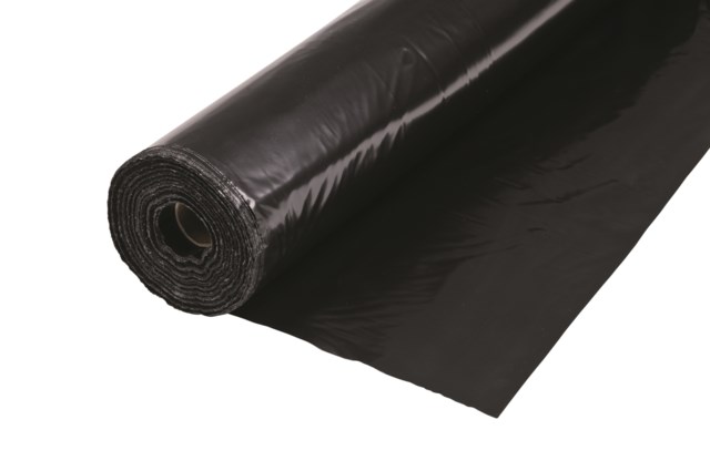 Topparksfolie 1,3x1,7m 0,035mm svart 300/rl - 0,035mmx1,3x1,7m - 1