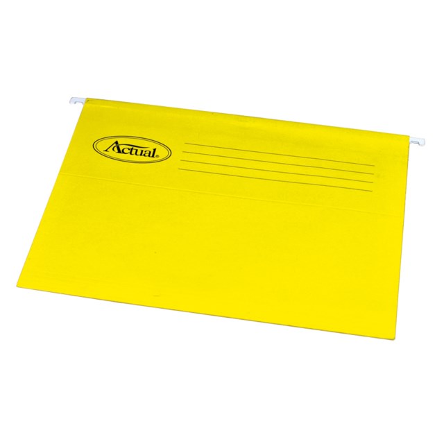Hängmapp Actual gul 25/fp - A4 - 1