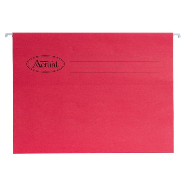 Hängmapp Actual röd 25/fp - A4 - 1