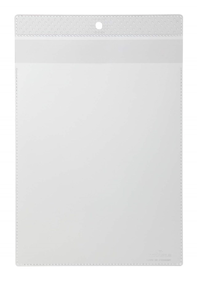 Skyltficka  med upphängningshål, toppflik A5S - 1