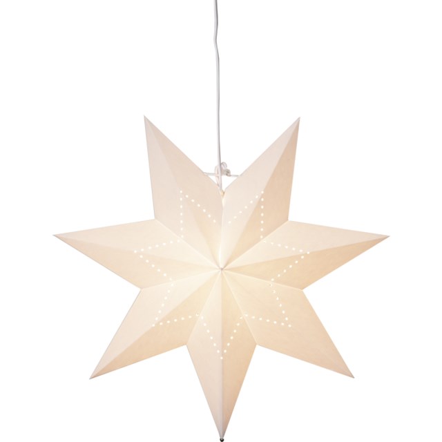 Pappersstjärna LYSA Vit 43 cm - 1