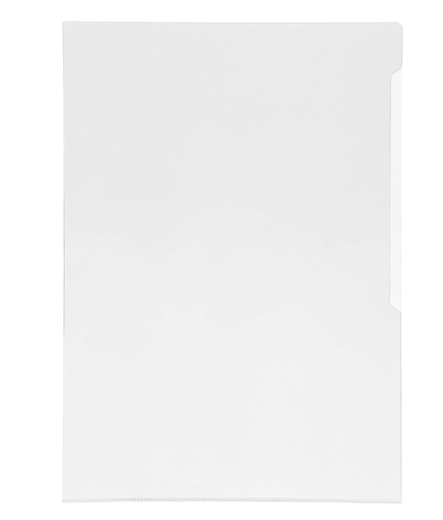 Plastmapp transparent PREMIUM A3 påse med 10 st - 1