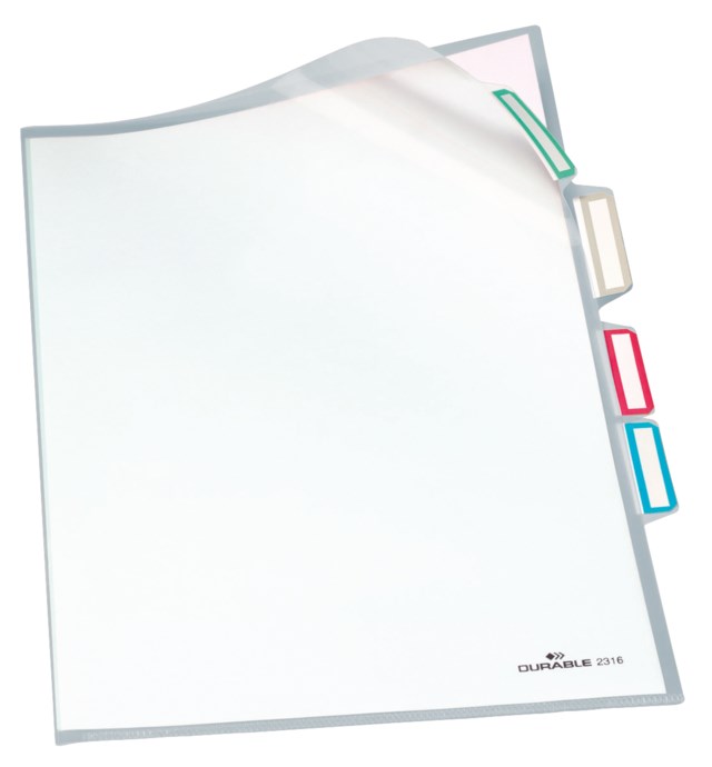 Sorteringsmapp Durable 3-delad 5st/fp - A4 - 1