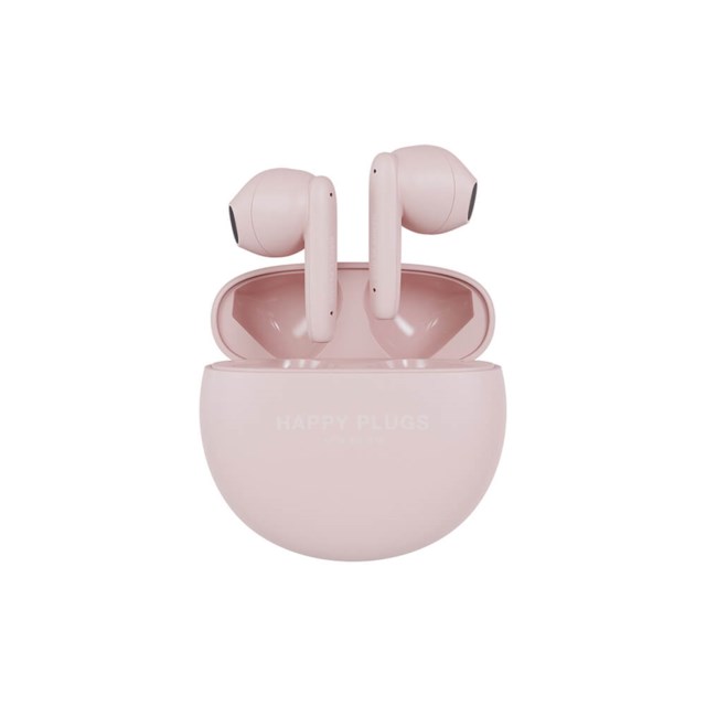 Hörlurar Happy Plugs Joy Lite In-Ear trådlösa rosa - 1