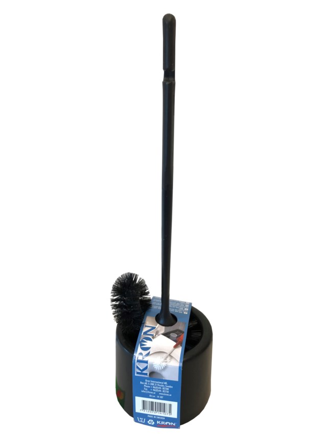 WC-Set med rensborste svart - 1