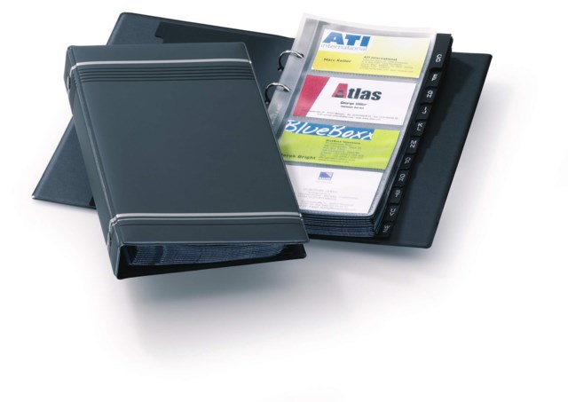 Visitkortspärm Durable VISIFIX, 200 kort, 25 fickor - 1