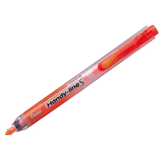 Överstrykningspenna Pentel Handy-line S orange - 1