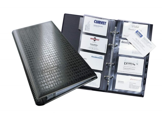 Visitkortspärm Durable VISIFIX CENTIUM, 200 kort, 25 fickor - 1