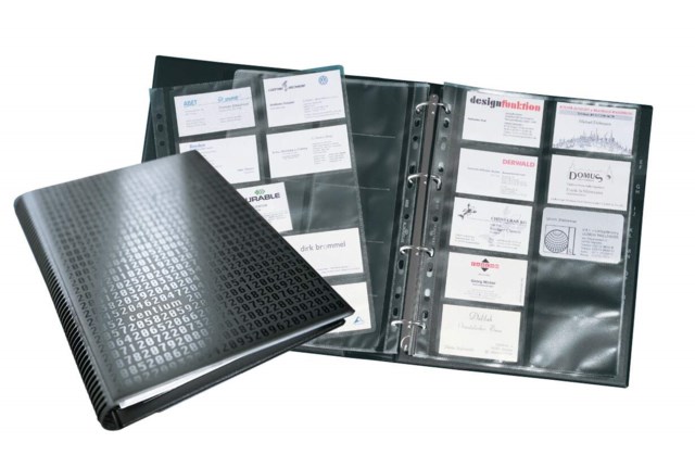 Visitkortspärm Durable VISIFIX CENTIUM A4, 400 kort, 20 fickor - 1