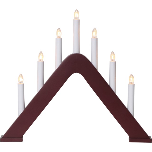 Ljusstake Jarve Röd 41 cm - 1