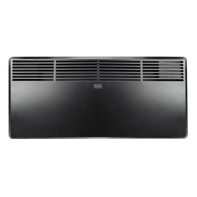 Element Black+Decker för badrum 1800W svart - 870x80x400mm - 1