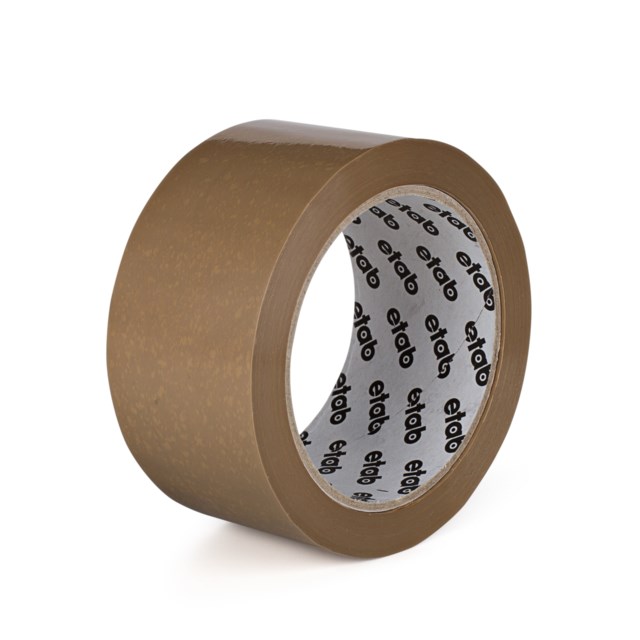 Packtejp Etab PVC 66mx50mm brun - 50mmx66m - 1
