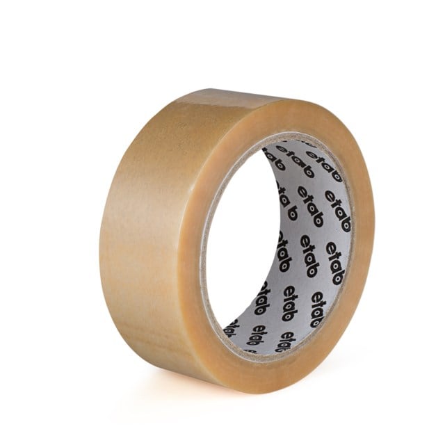 Packtejp Etab PVC 66mx38mm transp. - 38mmx66m - 1