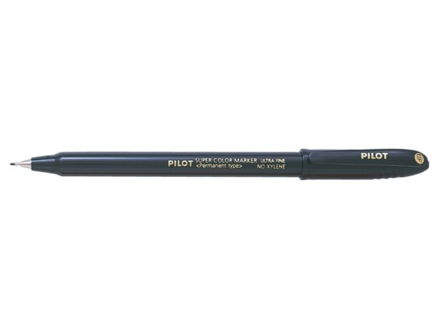 Märkpenna Pilot Super Color ultrafine svart - 0,4mm - 1