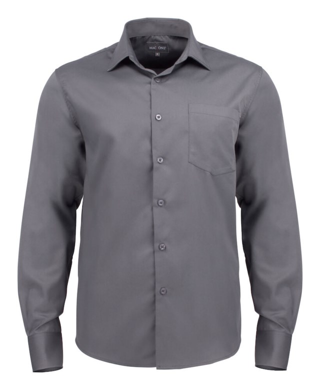 Skjorta Leon herr grafit stl L - S - 1