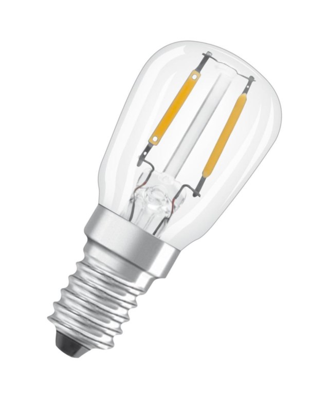 LED-lampa Osram E14 Kylskåp, 1.3W, 110lm, 2700K - 1