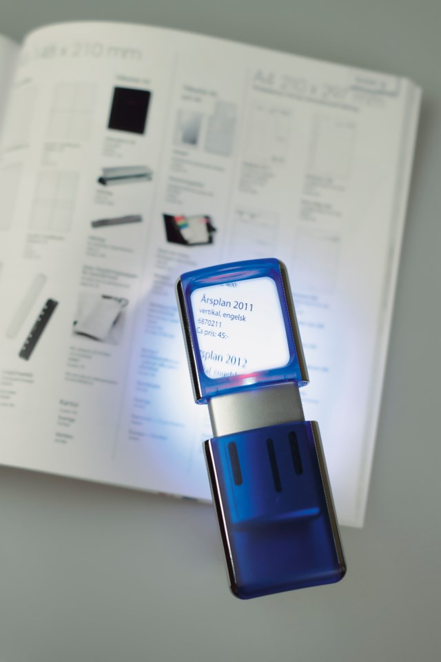 Förstoringsglas Med Led-Belysning - 118x47x14mm - 1