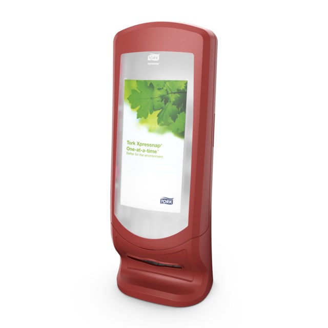Dispenser Tork N4 vägg röd - 1